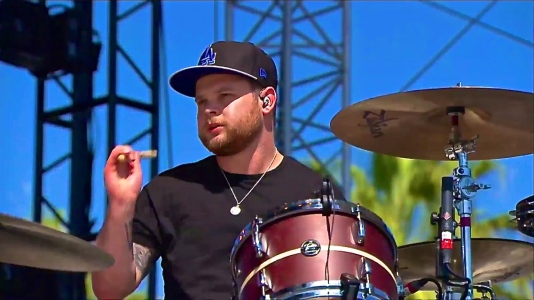 Royal Blood | Coachella | 4/11/15 | iPhone5 Screen Shot of Weekend 1 Live Stream Un-Leashed by T-Mobile